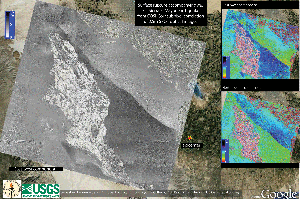 COSI-Corr image of 2010 Baja earthquake