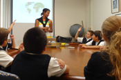 Assumption 6th graders visit Caltech