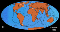 Animated Continental Drift