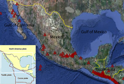 Map of Mexico