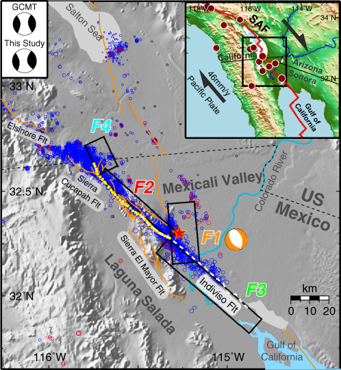 slip map of 2011 Tohoku-oki earthquake