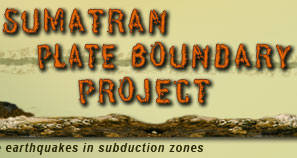 Sumatran Plate Boundary Project